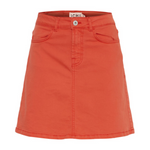 Load image into Gallery viewer, ICHI Mini Denim Skirt - Grenadine
