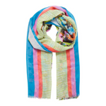 Load image into Gallery viewer, ICHI Spring Floral Lightweight Scarf
