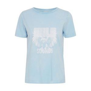 ICHI Graphic T-ShIrt T-Shirt - Della Robbia Blue