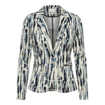 Load image into Gallery viewer, ICHI Kate Printed Blazer - Total Eclipse Tie Dye
