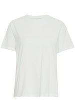 Load image into Gallery viewer, ICHI Everyday Relaxed Plain T-Shirt - Cloud Dance
