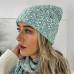 Load image into Gallery viewer, Sisley Bouclé Hat - Light Blue
