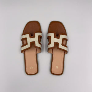 'H' Inspired Cut Out Sliders