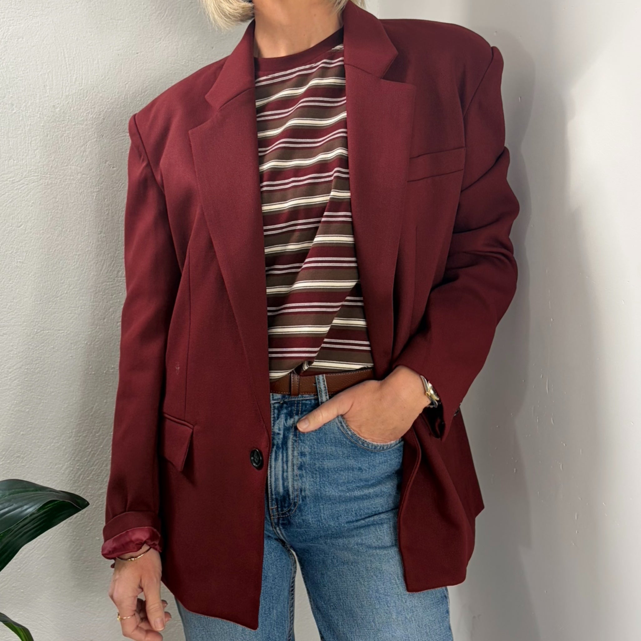 Boyfriend Fit Blazer