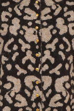 Load image into Gallery viewer, Ichi Animal Print Cardigan
