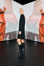 Load image into Gallery viewer, Ichi Shift Dress With Low Back
