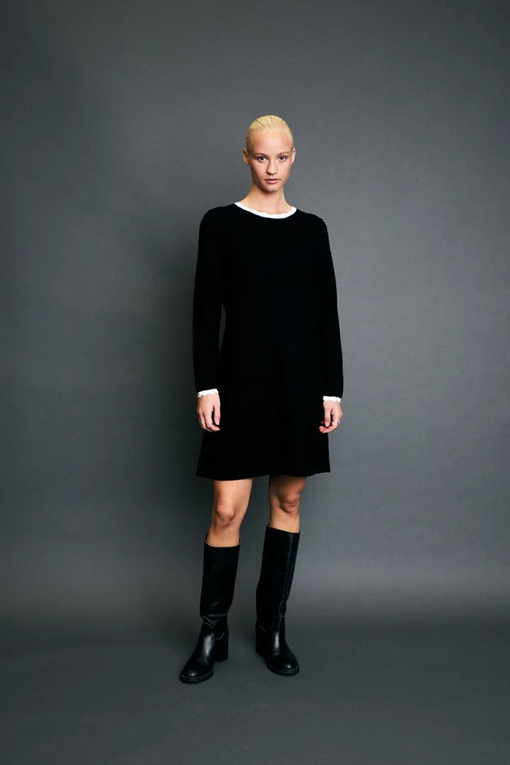 Ichi Shift Dress With Low Back