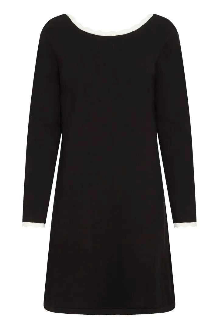 Ichi Shift Dress With Low Back