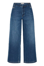 Load image into Gallery viewer, Pulz Washed Wide Leg Jeans
