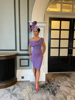 Load image into Gallery viewer, ATOM LABEL Chromium Dress - Purple
