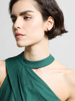 Load image into Gallery viewer, French Connection Aspen Linen Blend Halter Dress
