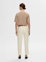 Load image into Gallery viewer, Selected Femme Tailored Cropped Trousers - Birch

