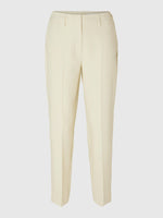 Load image into Gallery viewer, Selected Femme Tailored Cropped Trousers - Birch

