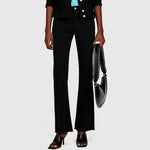 Load image into Gallery viewer, Sisley Flared Fit Jeans - Black
