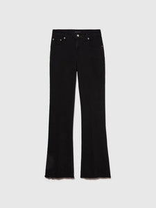 Sisley Flared Fit Jeans - Black
