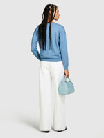 Load image into Gallery viewer, Sisley Boat Neck Sweater - Blue
