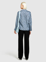 Load image into Gallery viewer, Sisley Printed Shirt - Blue
