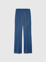 Load image into Gallery viewer, Sisley Tweed Striped Trousers - Blue
