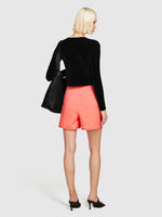 Load image into Gallery viewer, Sisley Stretch Cotton Shorts - Coral
