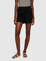 Load image into Gallery viewer, Sisley Stretch Cotton Shorts - Black
