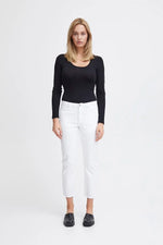 Load image into Gallery viewer, ICHI Raven Jeans - Bright White
