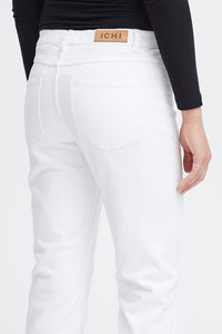ICHI Raven Jeans - Bright White