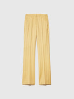 Load image into Gallery viewer, Sisley Tweed Striped Trousers - Yellow

