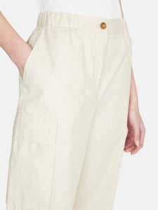 Sisley Comfort Fit Cargo Trousers - Beige