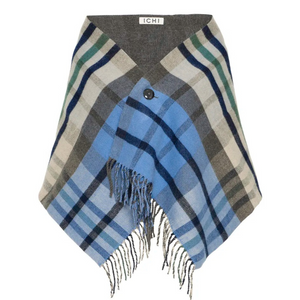Ichi Knitted Scarf Poncho