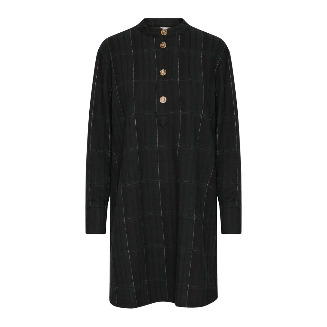 Ichi Tartan Dress