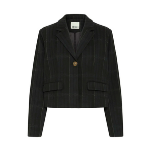 Ichi Tartan Blazer