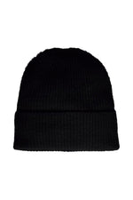 Load image into Gallery viewer, ICHI Ribbed Beanie Hat - Black
