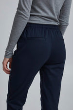 Load image into Gallery viewer, ICHI Kate Slim Fit Joggers - Total Eclipse
