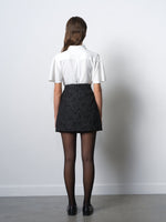Load image into Gallery viewer, Sharon Jacquard Bow Mini Skirt
