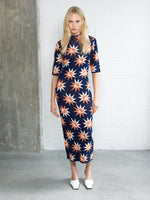 Load image into Gallery viewer, Imelda Star Jacquard Knit Dress
