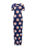 Load image into Gallery viewer, Imelda Star Jacquard Knit Dress
