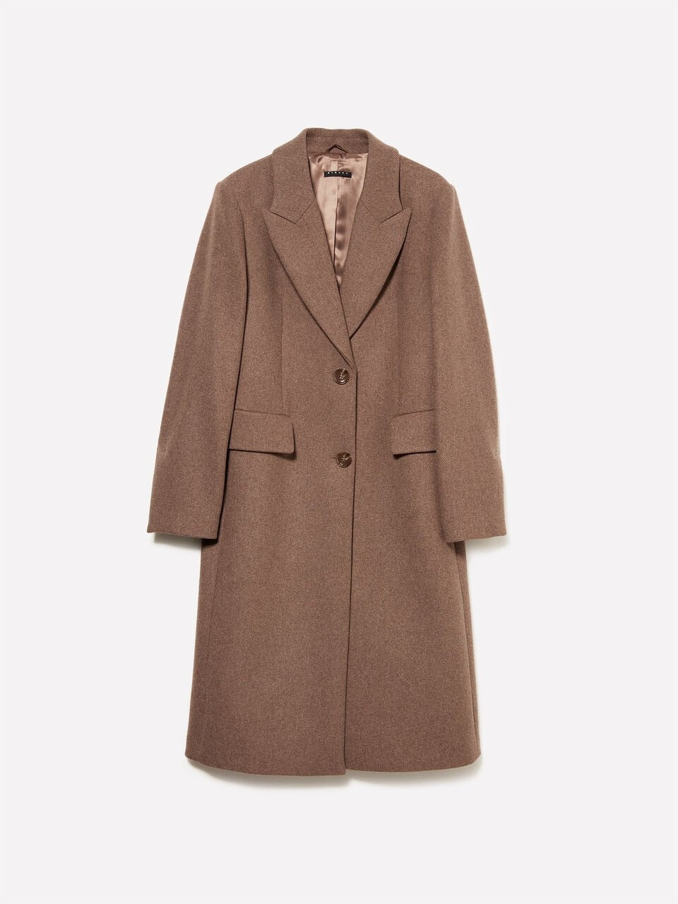 Sisley Wool Midi Coat