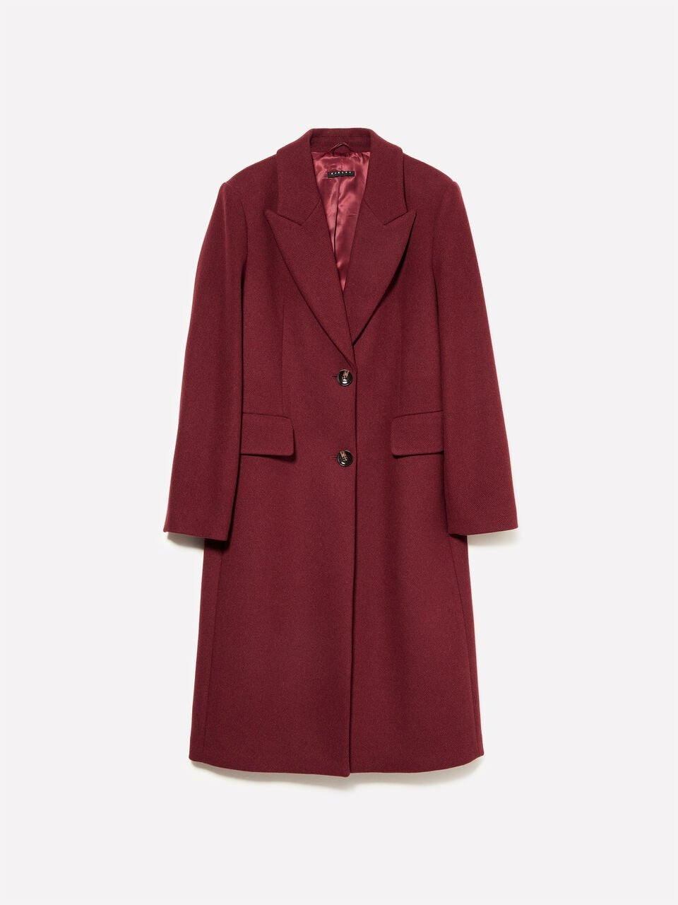 Sisley Wool Midi Coat