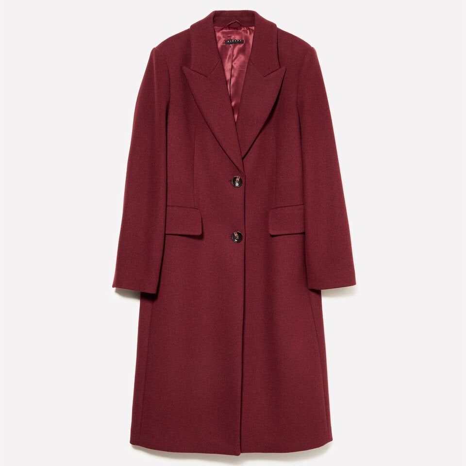 Sisley Wool Midi Coat