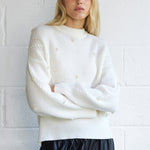 Load image into Gallery viewer, Mersai Pearl Embellished Jumper
