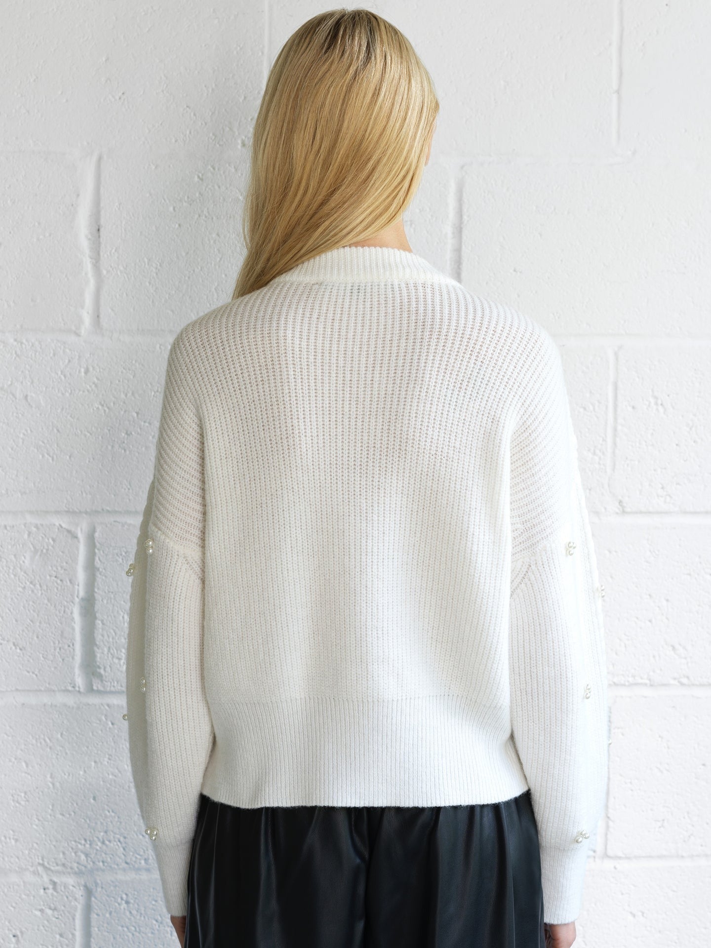 Mersai Pearl Embellished Jumper