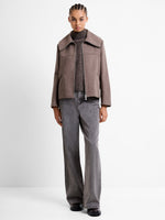 Load image into Gallery viewer, Devita Wool Collared Coat

