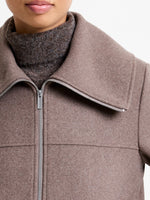 Load image into Gallery viewer, Devita Wool Collared Coat

