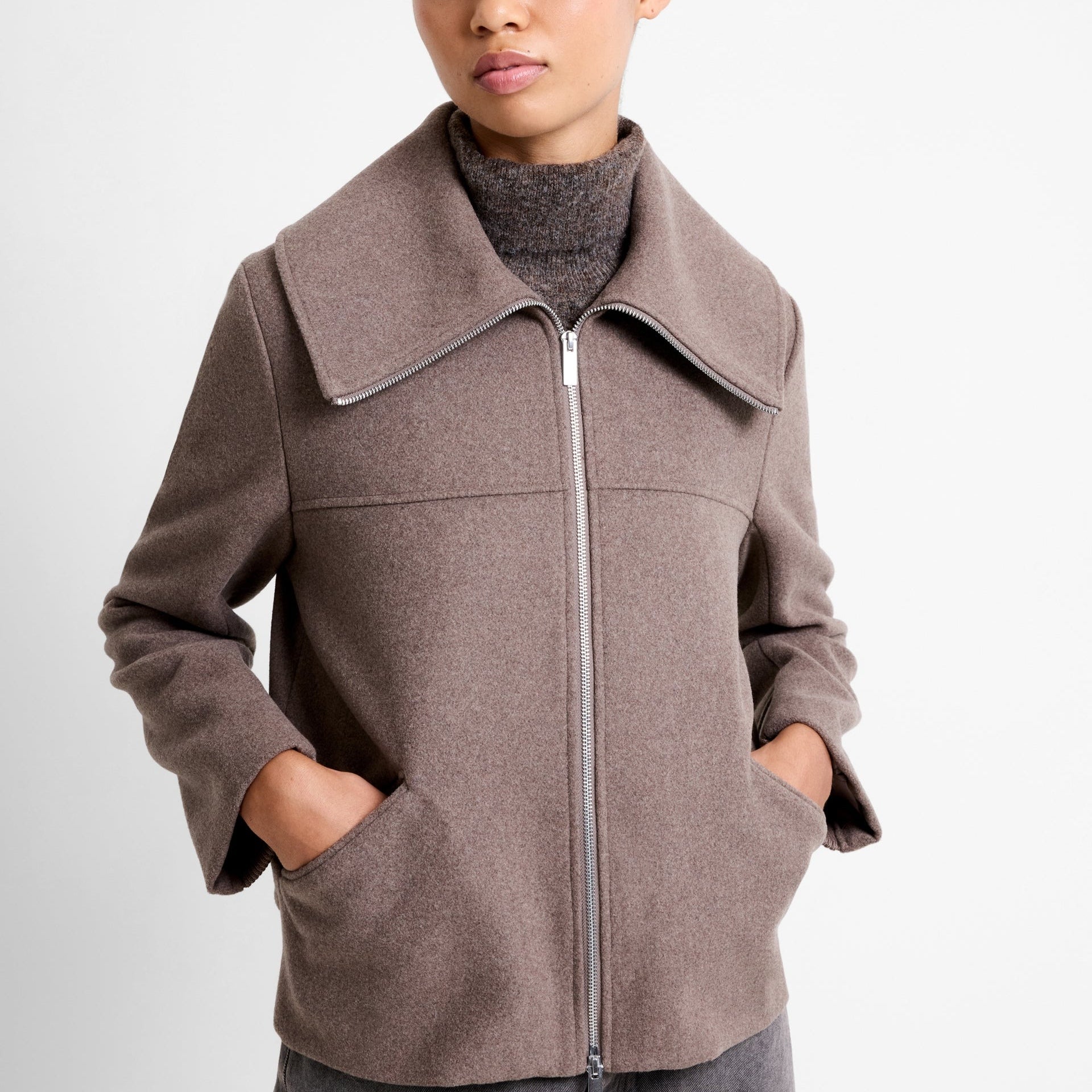 Devita Wool Collared Coat