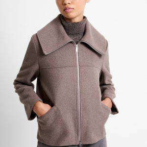 Devita Wool Collared Coat