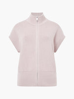 Load image into Gallery viewer, Ava Zip Through Sleeveless Vest
