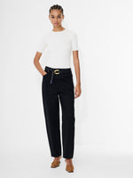 Load image into Gallery viewer, Loren Twill Barrel Leg Denim
