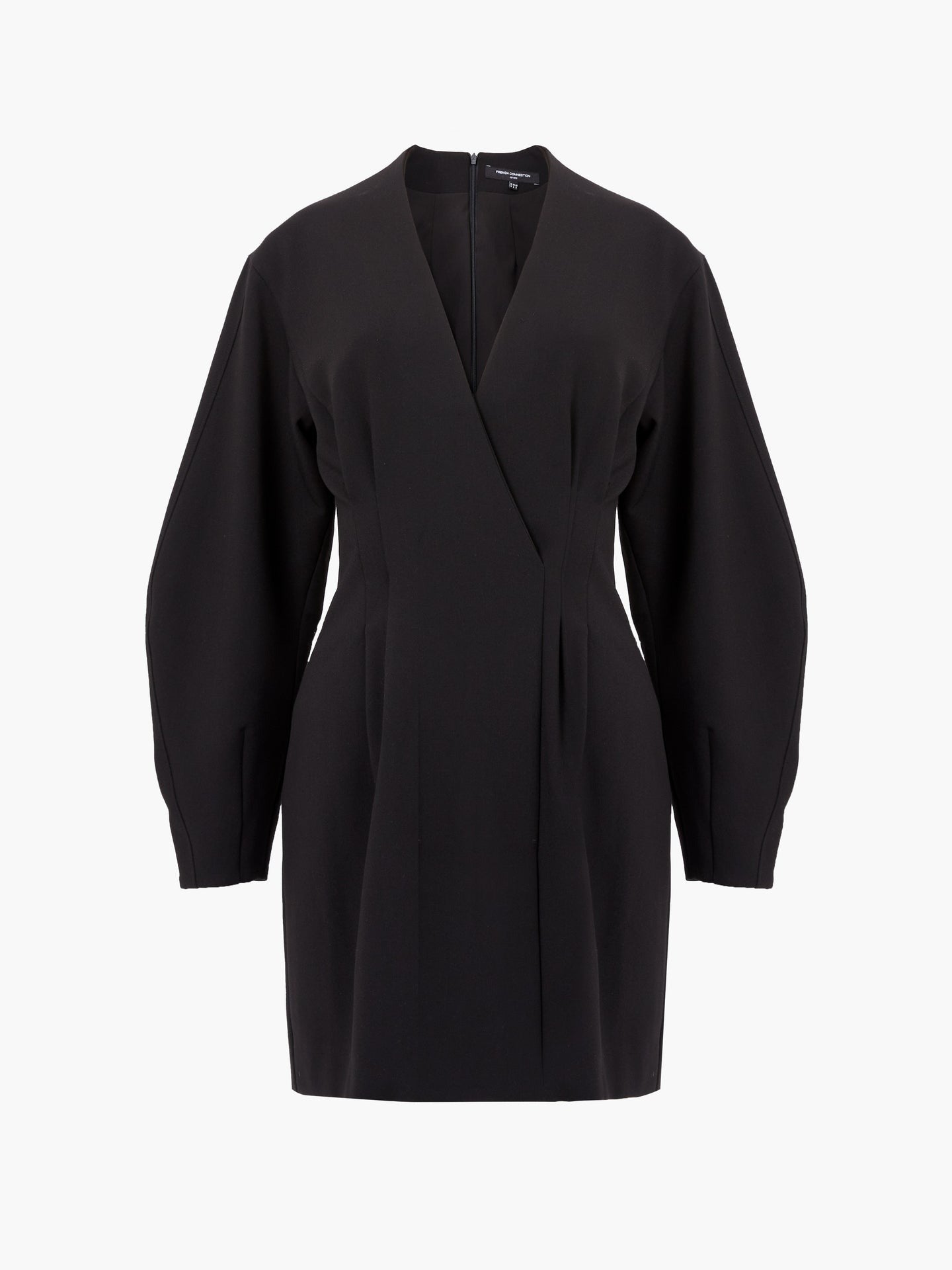 Azra Twill Wrap Dress