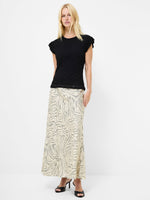 Load image into Gallery viewer, Wanda Textured Jersey Pepum Top
