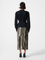 Load image into Gallery viewer, Arezzo Long Sleeve Waist Tie Shirt
